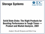 Solid State Disks: The Right Products for Boosting Performance in Tough Times